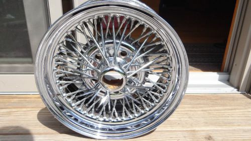 @intermarque,wire wheel,15x7&#034; 5x5&#034; rwd very rare, single spare@