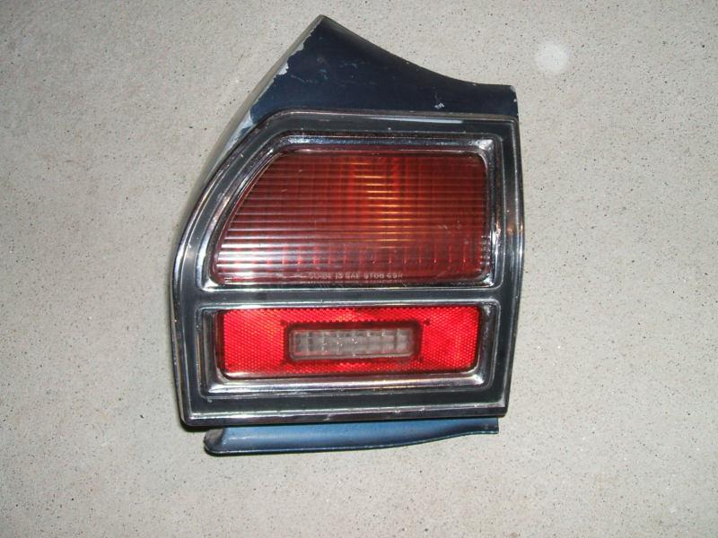 1969 chevy chevrolet chevelle left hand lh tail light with rear quarter endcap