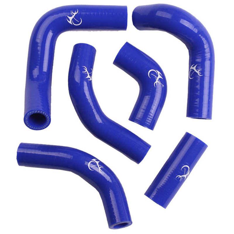 For husqvarna te tc 400 450 510 silicone radiator hose kit 2002-2008 blue