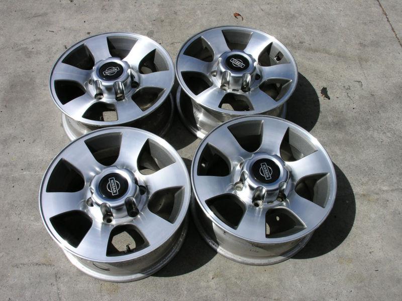 Nissan pickup pick up pathfinder frontier xterra original wheels rims