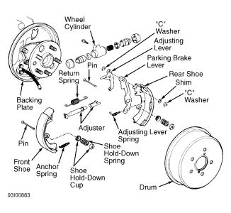 toyota brake repair diagram #7