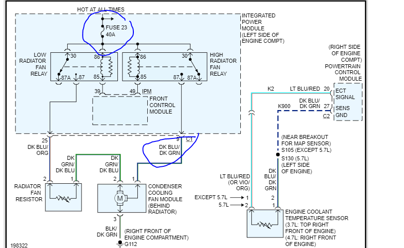 A/C Condenser Fan Not Turning When A/C Is On