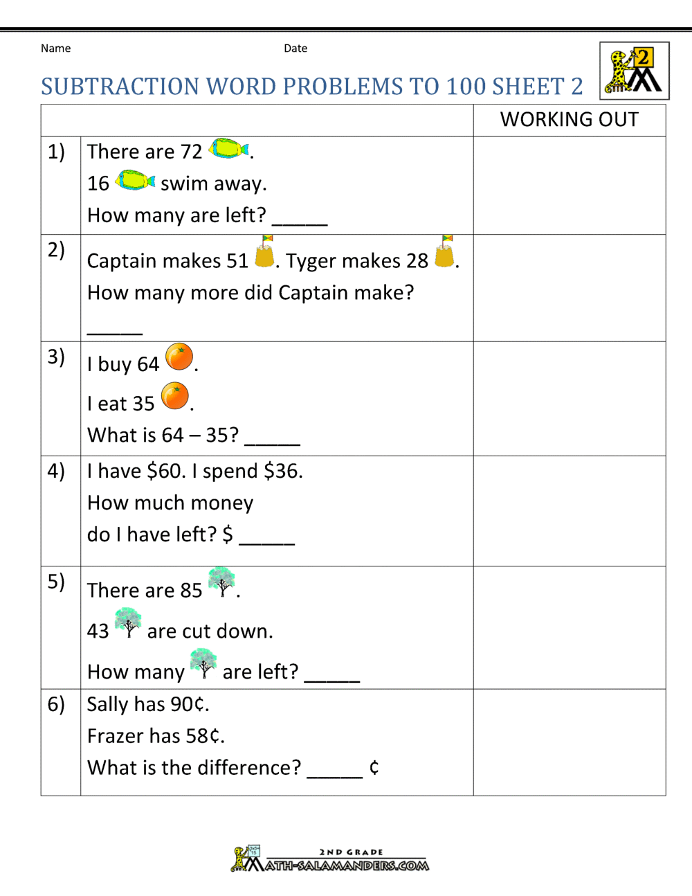 Addition Word Problems Grade 1 | Nurul Amal