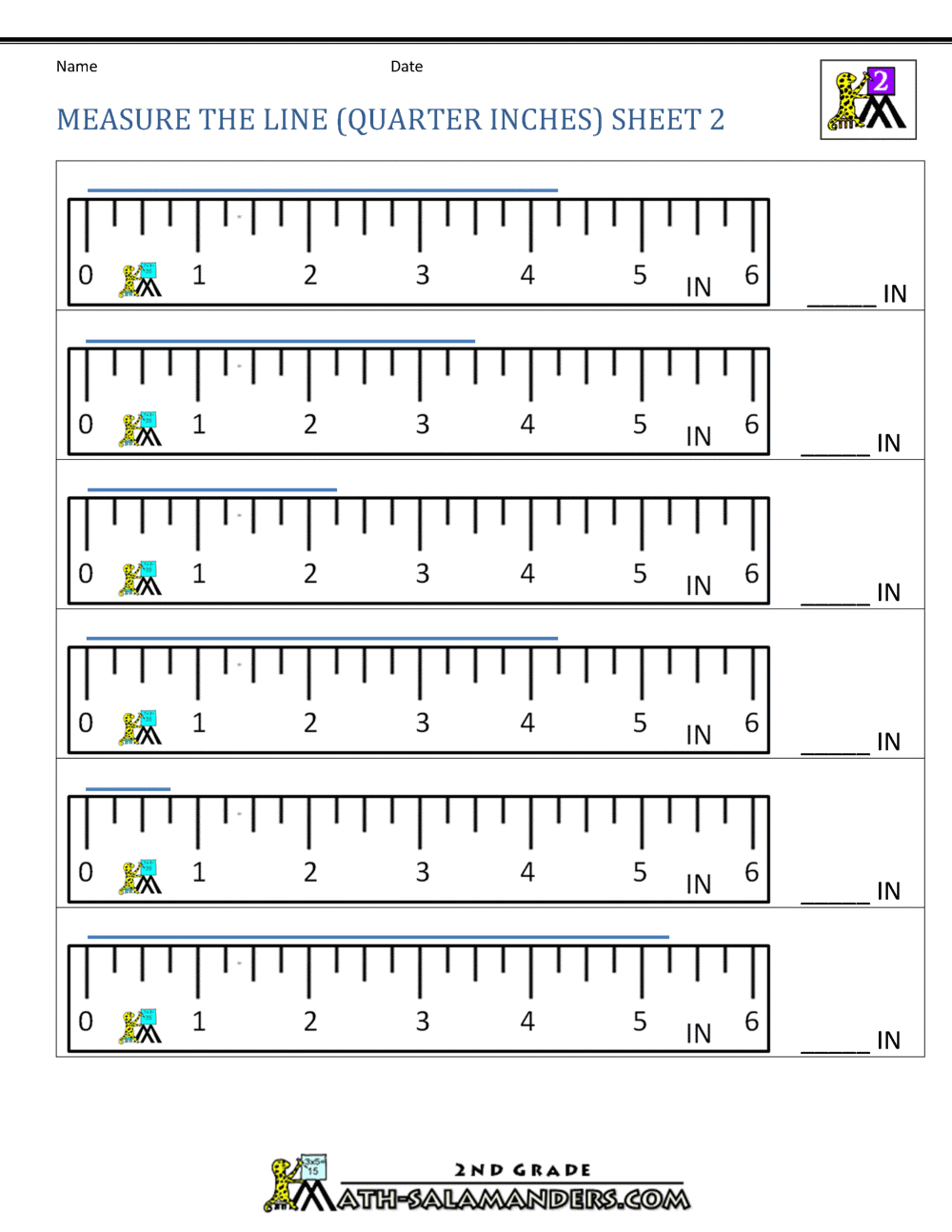 Free Printable Measurement Worksheets - Free Printable Templates