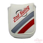 2nd Swing Mallet Putter Headcover White