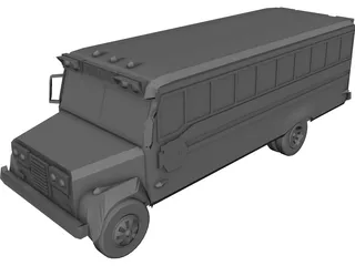 Bus 3D Model