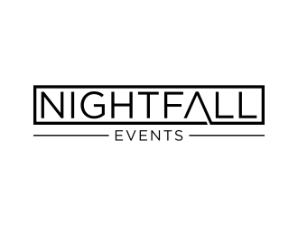 Nightfall Events  logo design by ora_creative