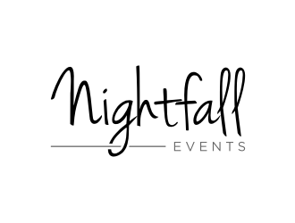 Nightfall Events  logo design by KQ5