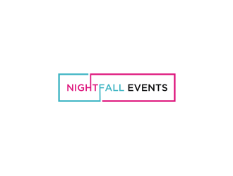 Nightfall Events  logo design by Diancox