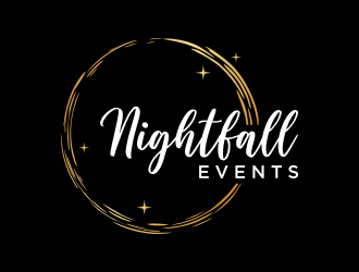 Nightfall Events  logo design by funsdesigns