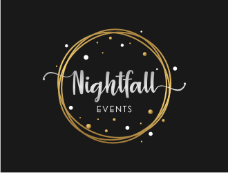 Nightfall Events  logo design by Gravity