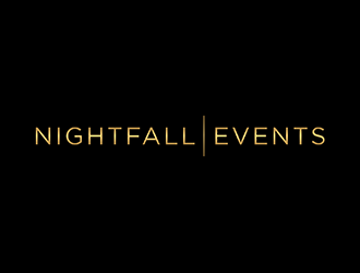 Nightfall Events  logo design by ndaru