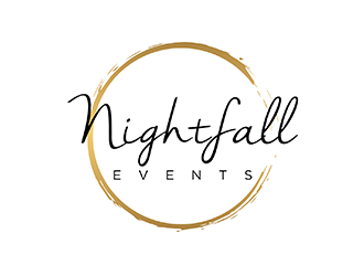 Nightfall Events  logo design by ndaru