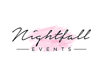 Nightfall Events  logo design by ndaru