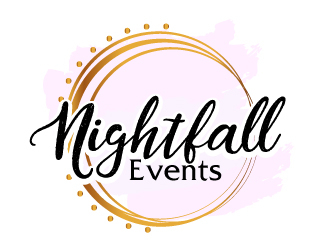 Nightfall Events  logo design by ElonStark