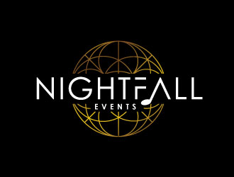 Nightfall Events  logo design by REDCROW