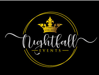 Nightfall Events  logo design by REDCROW