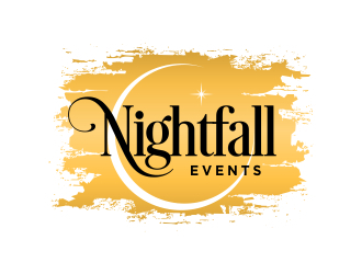 Nightfall Events  logo design by excelentlogo