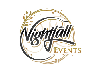 Nightfall Events  logo design by aRBy