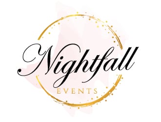 Nightfall Events  logo design by jaize