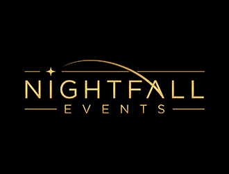 Nightfall Events  logo design by ndaru