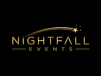 Nightfall Events  logo design by ndaru