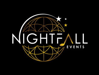 Nightfall Events  logo design by REDCROW