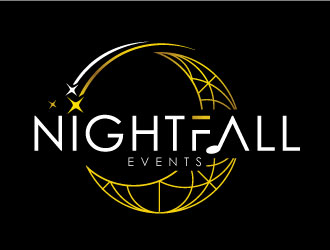 Nightfall Events  logo design by REDCROW