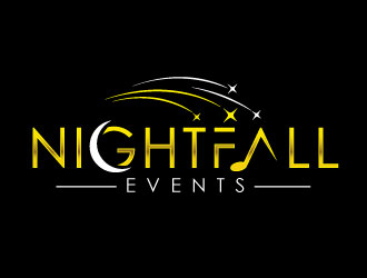 Nightfall Events  logo design by REDCROW