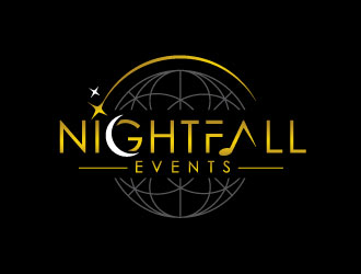 Nightfall Events  logo design by REDCROW