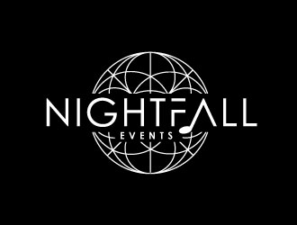 Nightfall Events  logo design by REDCROW