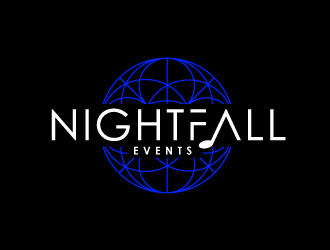 Nightfall Events  logo design by REDCROW