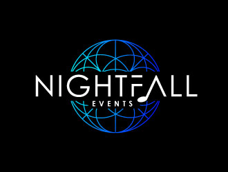 Nightfall Events  logo design by REDCROW