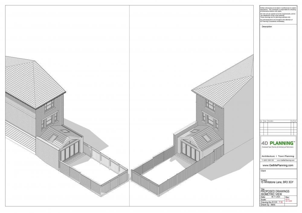  Erection of single storey rear extension approved in Bromley