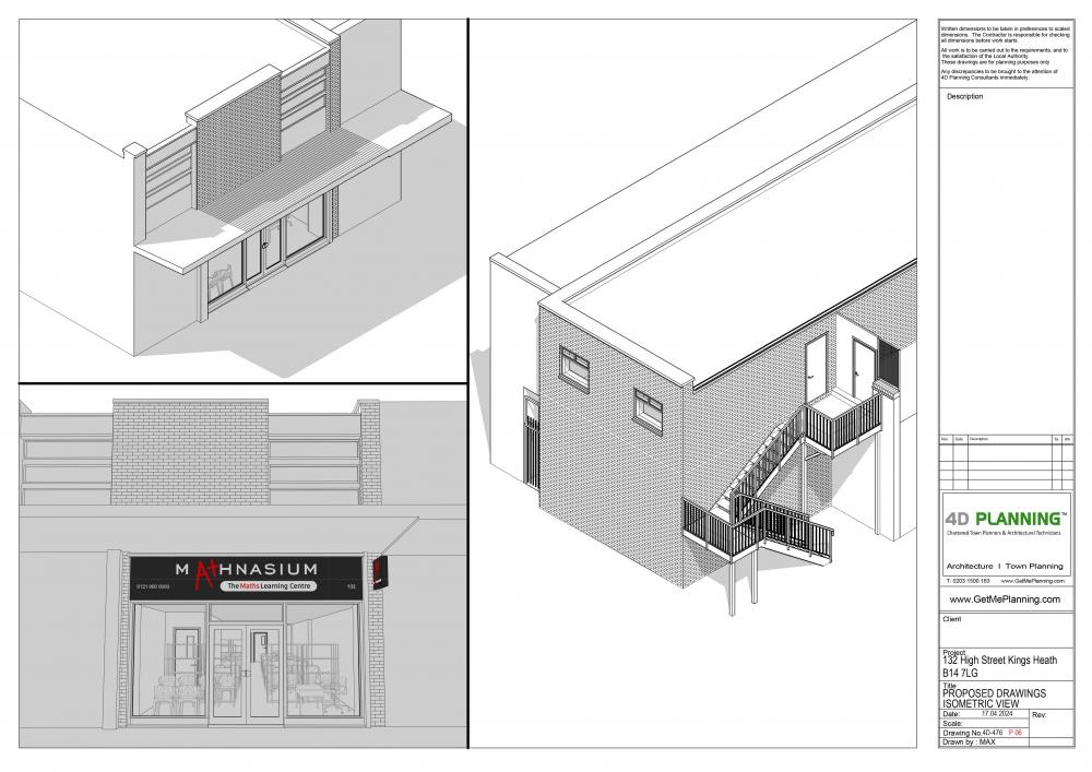 Change of use from retail (Use Class E) to education centre (Use Class F1) & Display of fascia and projecting sign in Birmingham