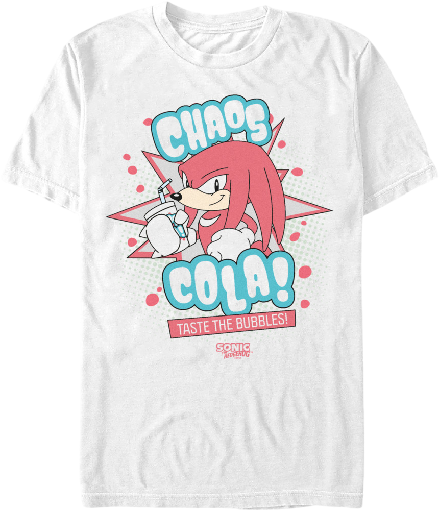 Chaos Cola Sonic The Hedgehog T-Shirt