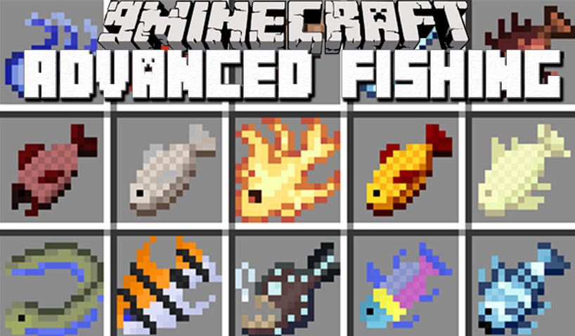 Advanced Fishing Mod 1.12.2 (Fishing in Lava) - 9Minecraft.Net