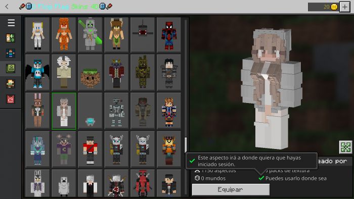 Minecraft Pocket Edition Skins