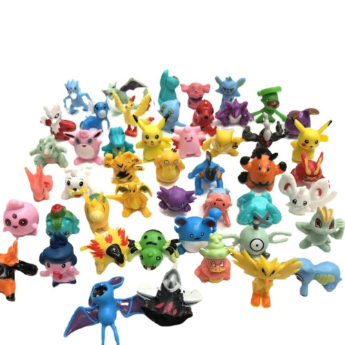 144Pcs Different Styles Anime Pokemon Action Figure Model Toy