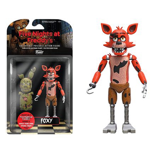 (Foxy) Golden Freddy Foxy The Pirate Articulated Action Figure Funko Five Nights At Fred