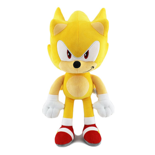 Super Sonic The Hedgehog Shadow Super Sonic Plush Doll Toy Kids Gifts