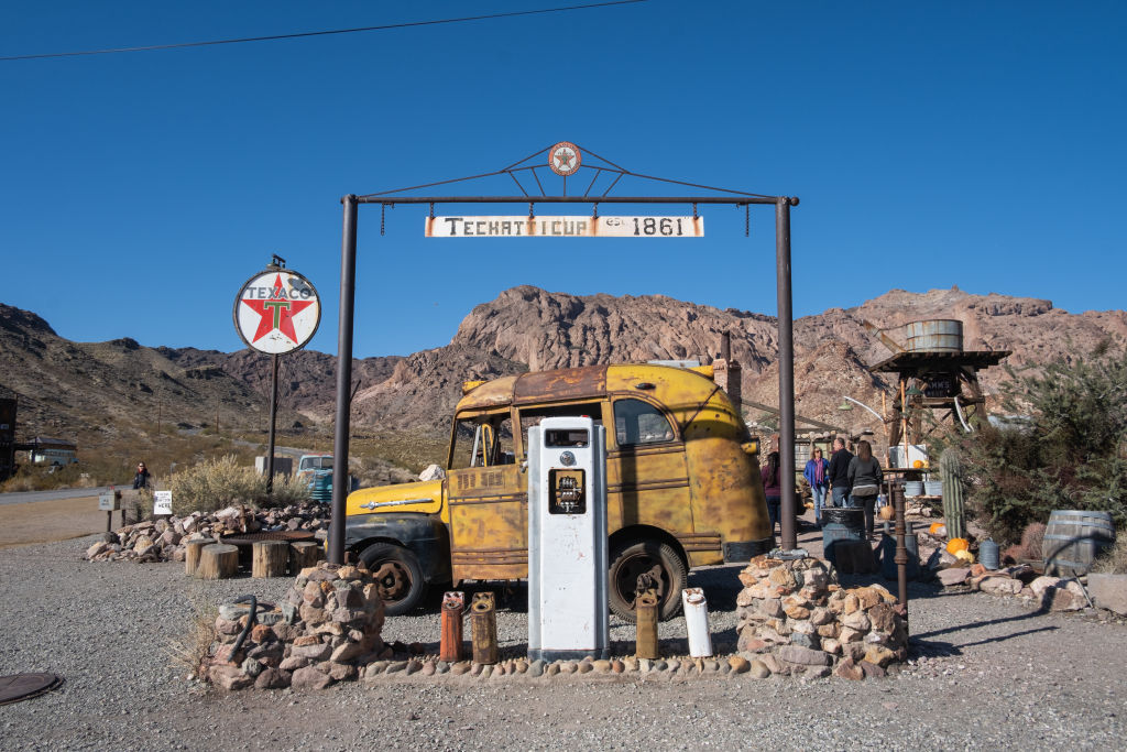 the old Texaco station