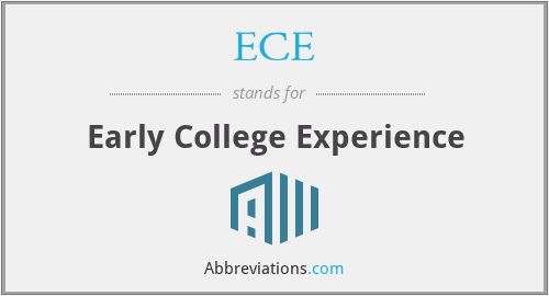 ECE - Early College Experience