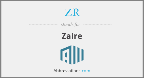 ZR - Zaire