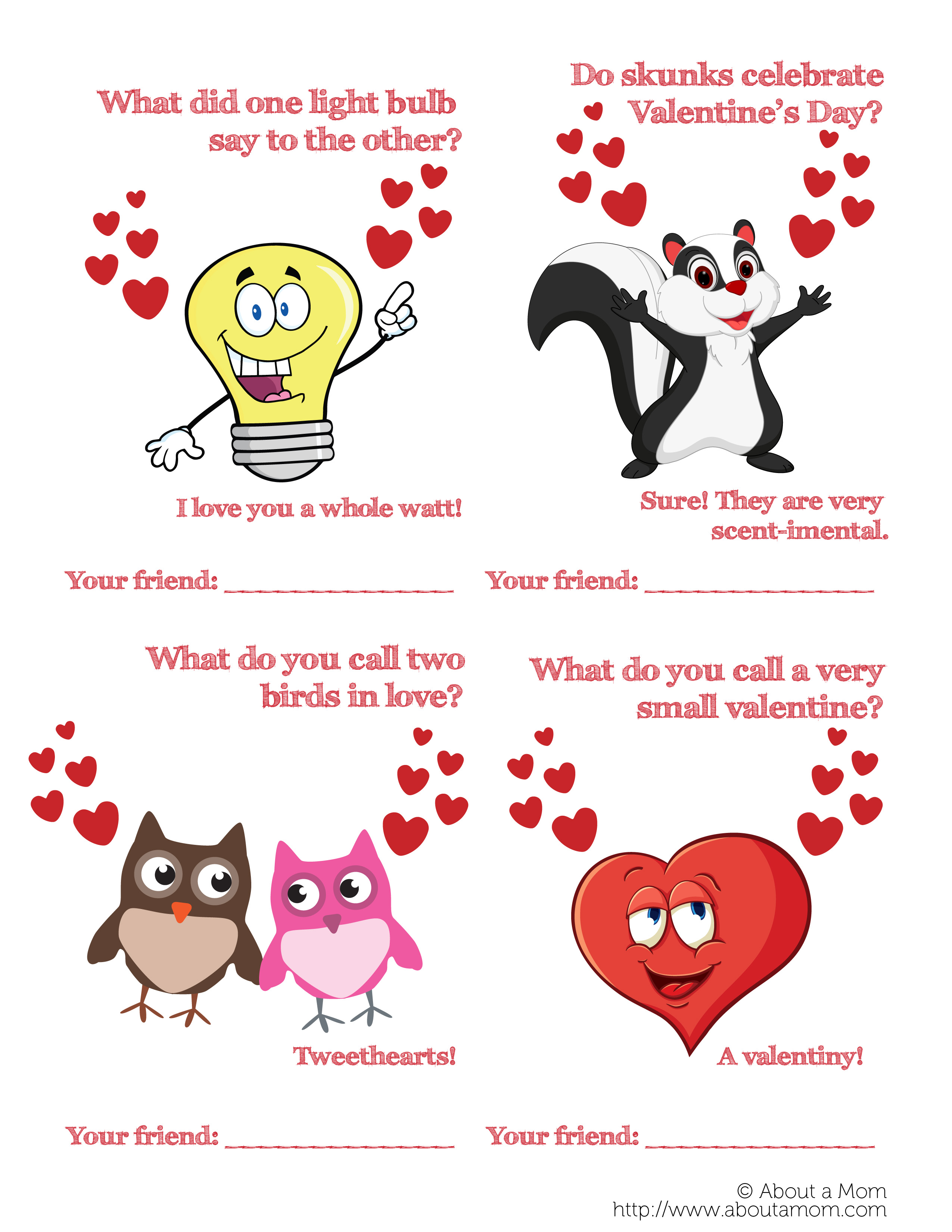 Printable Jokes Funny Valentines Cards - Get Your Hands on Amazing Free ...