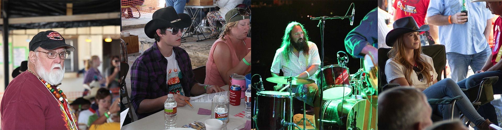 People enjoying themselves in Terlingua