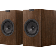 KEF Q3 Meta PAIR 6.5" 2-Way Bookshelf Speakers Walnut