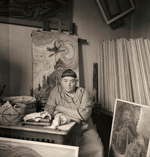 Art Canada Institute, Harold Mortimer-Lamb, Emily Carr in Her Studio, 1939