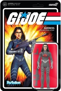 G.I. Joe Super7 ReAction Baroness (Cartoon V2)