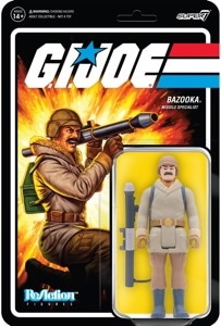 G.I. Joe Super7 ReAction Bazooka (Arctic)